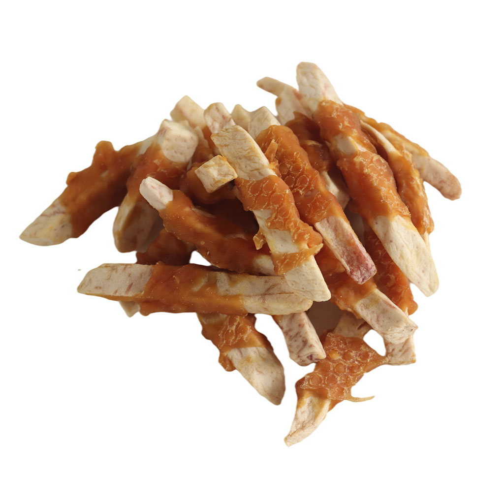 Chicken Wrapped Taro