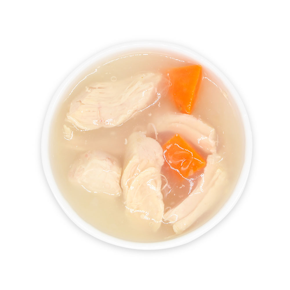 Chicken Fillet Soup with Carrot