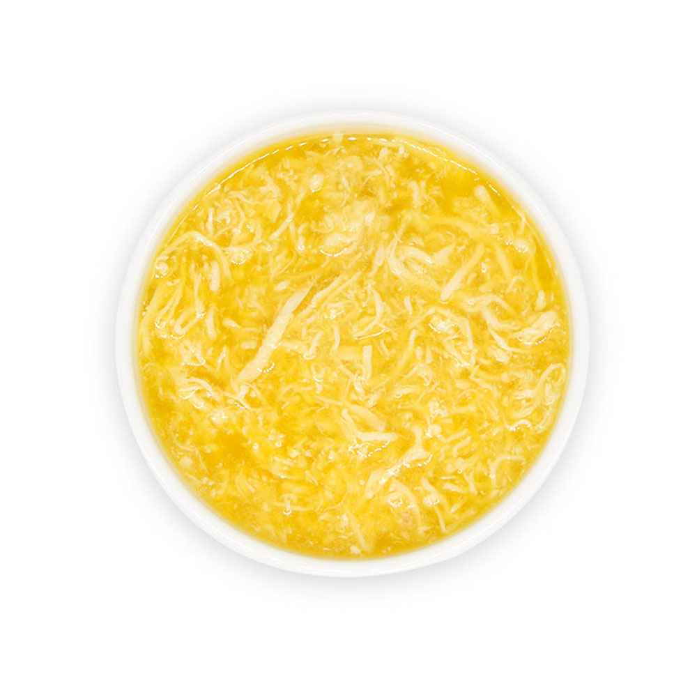 Pumpkin Soup with Shredded Chicken