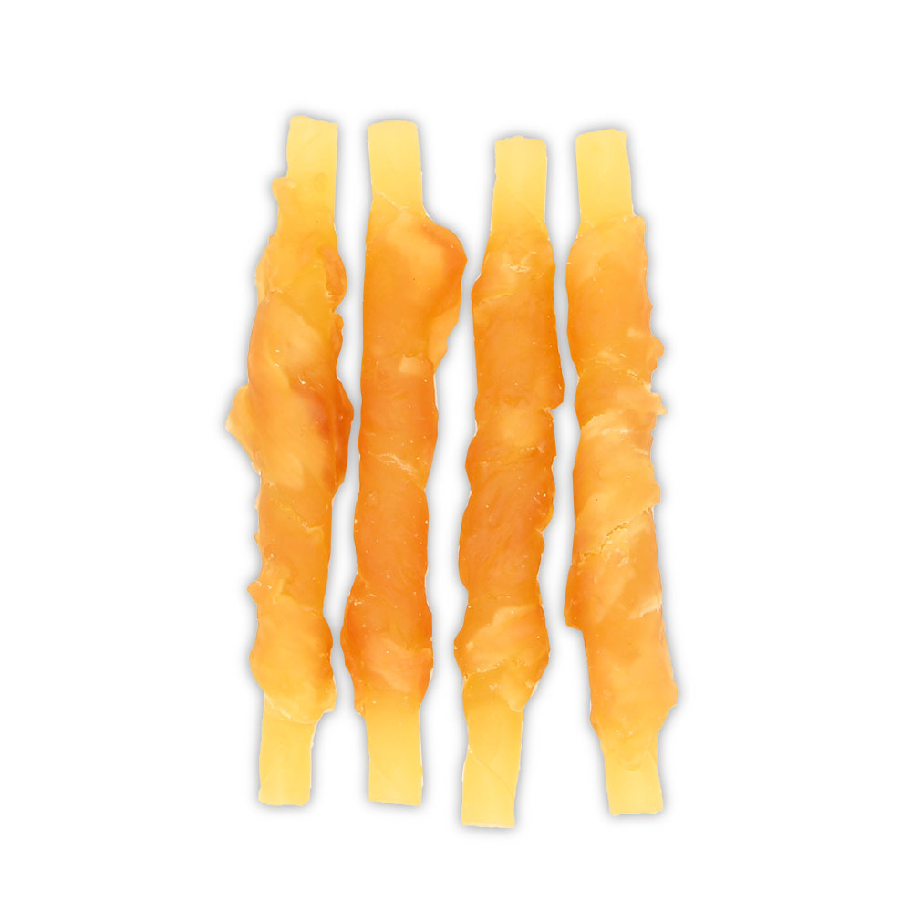 Chicken Wrapped Dental Twisted Stick